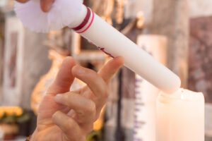 MAIdesign | Kerze anzünden bei Taufe